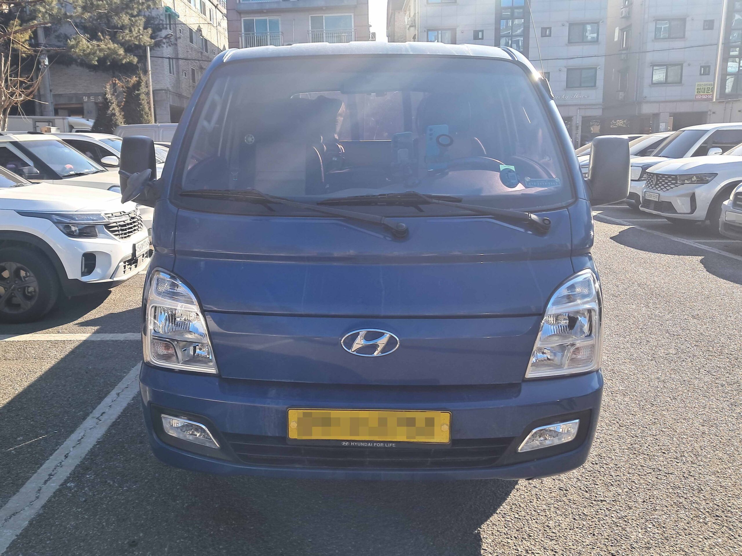 포터 슈퍼캡 카고 리프트 정면 프론트